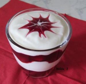 Kirsch Quark Dessert 1