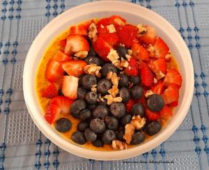 Blaubeerporridge